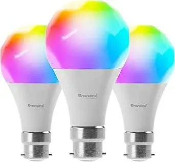 Nanoleaf Essentials 3 Lampadine LED B22 RGBW Smart e Dimmerabile