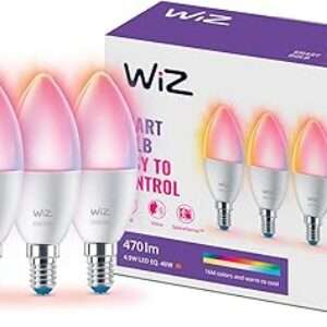 WiZ Lampadina Smart WiFi Candela Smerigliata