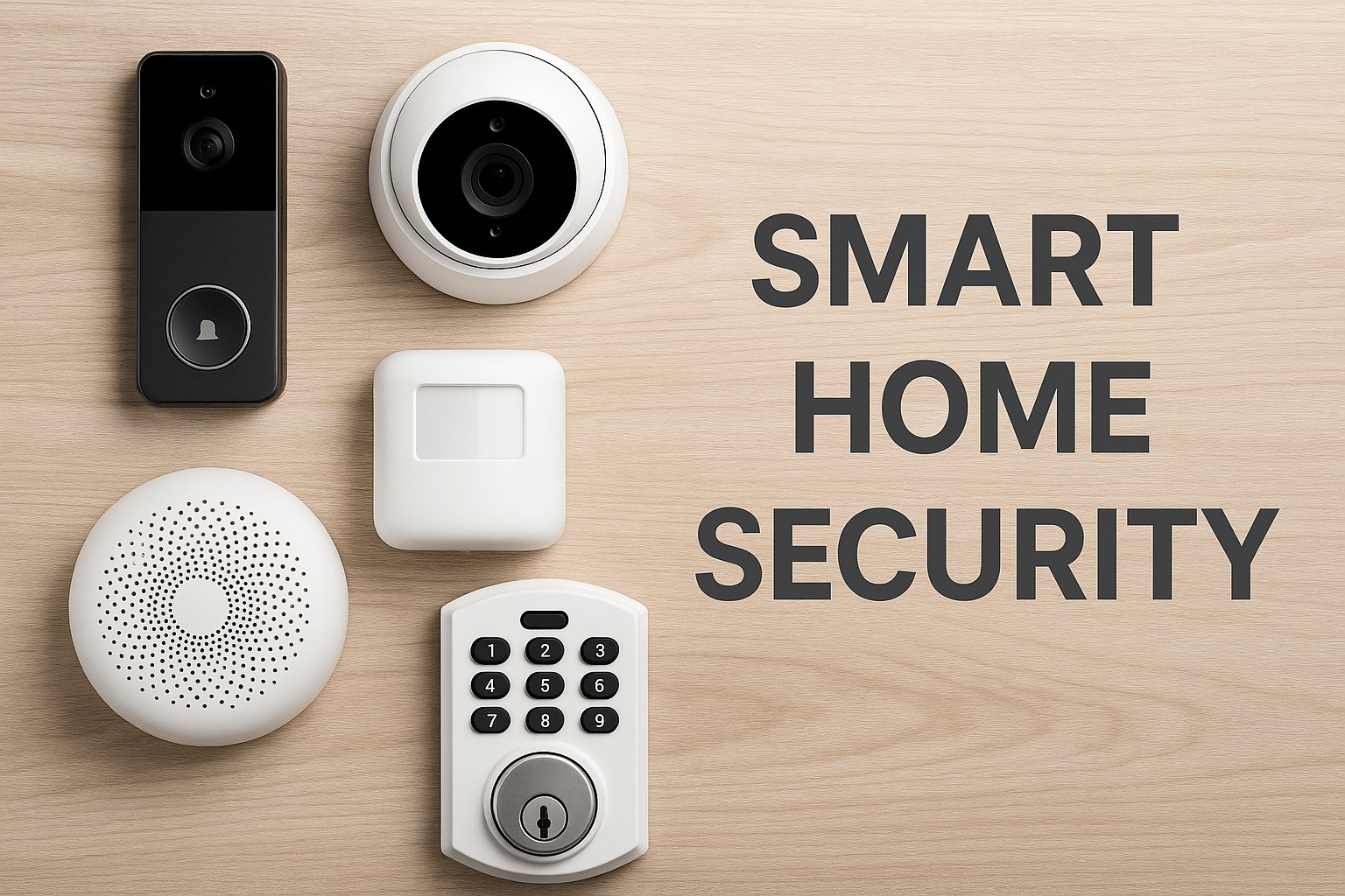 dispositivi smart per sicurezza domestica. “Casa smart protetta con videocamere, luci intelligenti e serrature digitali durante le vacanze estive nel 2025”