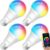 ANTELA Lampadine LED Alexa Inteligente WiFi